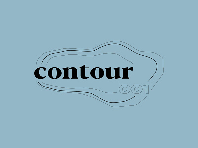 Contour Logo adobe branding branding and identity branding design contour design exhibition exhibition design graphic design identity illustration illustrator logo design logos