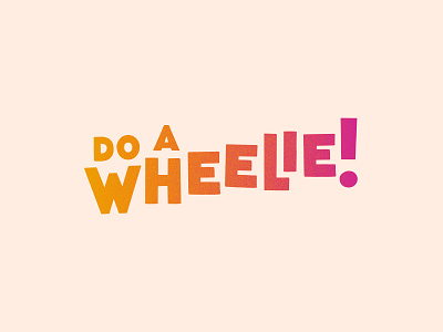 Danny MacAskill's Do a Wheelie Logo