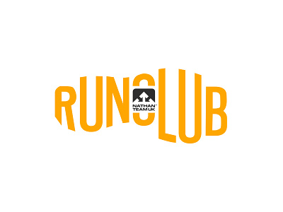 Nathan Run Club Logo adobe graphic design illustration illustrator logo logo design run club running shoe