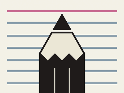 Pencil Icon icon iconography lines pencil symbol vector