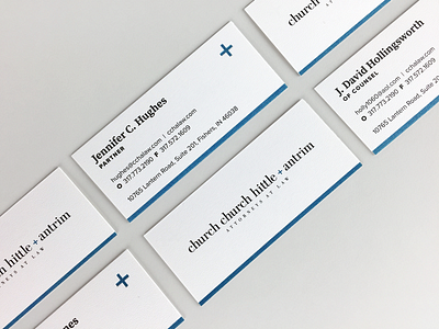 Church Church Hittle + Antrim — Business Cards