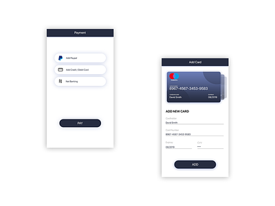 payment process pages UI android app design icon ios payment ui uidesign ux