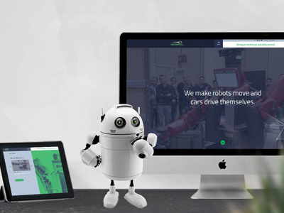 Dataspeed automotive autonomous autonomous car digital homepage responsive design robot robotics tech ui ux web design