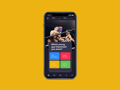 Sports betting app app sport ui ui design