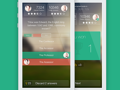 Quizapp - iOS 7 attempt