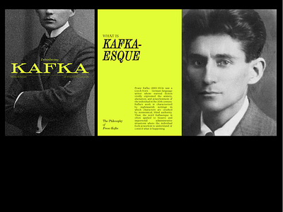 Franz Kafka Magazine - Layout