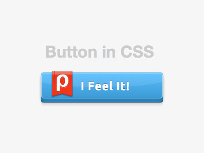 Pulse Button 3d blue bookmark button pulse