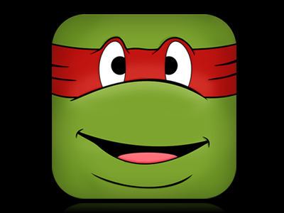 Turtle icon fun green iphone icon practice smile turtle