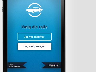 Co-driver app evolving add app blue book car contact drive driver iphone list webapp