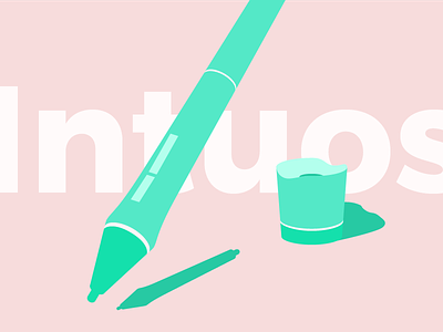 Summer Intuos colors create creative design flat intuos pen tablet stuff wacom