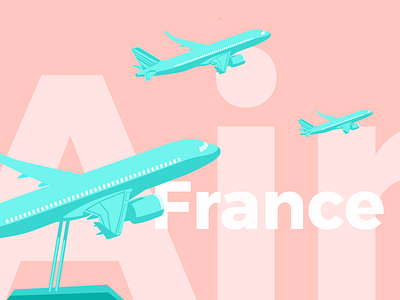 Summer Air France air france airline airline figurine airliner airplane colors figurine flight holiday plane travel vacation