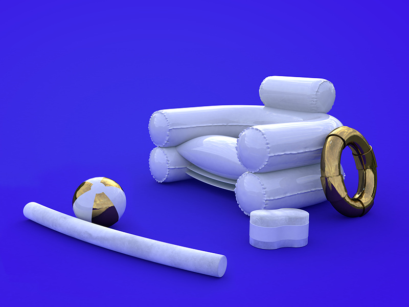 Pool Lounge By De Jaune Et De Bleu On Dribbble