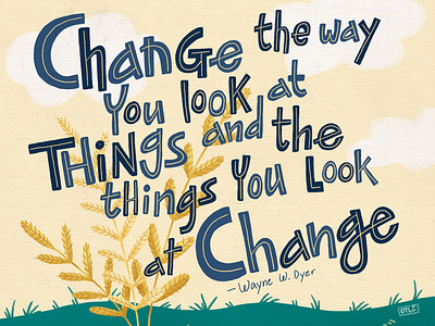 Change the way you look at things