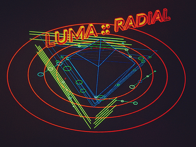 Luma Radial /// 3d cg hologram houdini luma radial scifi ui ux