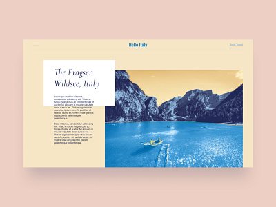 Travel app design flat minimal type typography ui ux web website