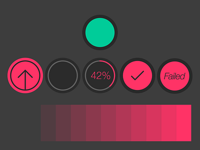 2by2 camera line mobile progress ui upload ux