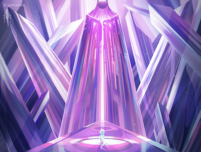 紫水晶1 girl illustration