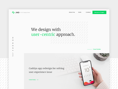 Agency website design agency design inspiration landing page studio ui ui design ux website website design