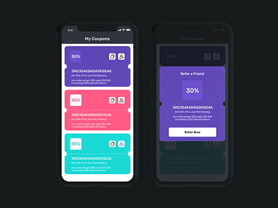 Coupon App UI