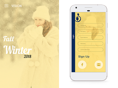 Sign up #dailyui #001 app dailyui winter design dribbble india mobile photoshop signup ui