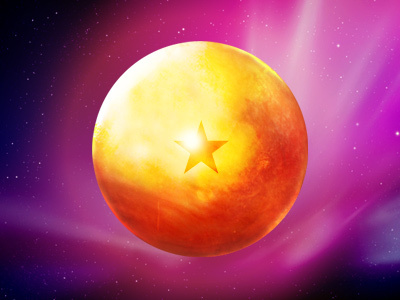 Dragon Ball ball crystal dragon earth globe icon leopard orange star universe