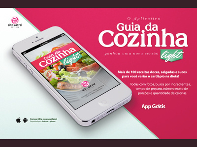 Guia Cozinha Light android aplicativo app food free ios iphone light
