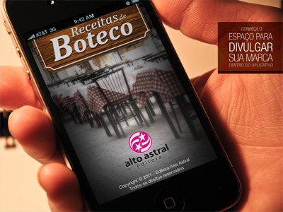 App Receitas de Boteco