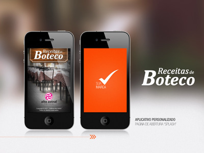 App Receitas de Boteco