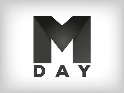 MDAY Logo black letter logo m marketing white