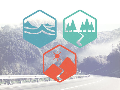Vacancy Icons forest free freebies icon icons illustrator moutains sea vacancy