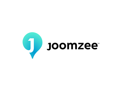 Joomzee, your digital address! address app brand identity branding geotag geotracker icon iconography identity illustration ios logo logotype map typography ui vector