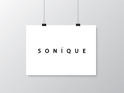 Sonique Logo cd identitydesign logodesign music