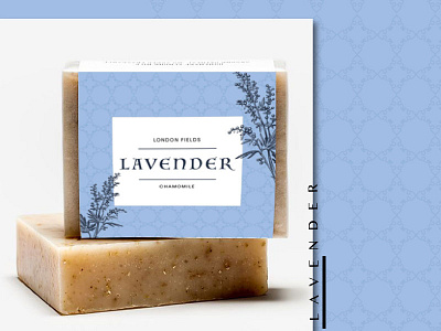 Lavender herbal lavender london fields packaging soap