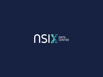 NSIX Data Center - logo branding center data hosting logo logotype technology