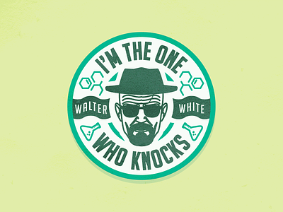 Walter White breaking bad chemic heisenberg illustration walter white