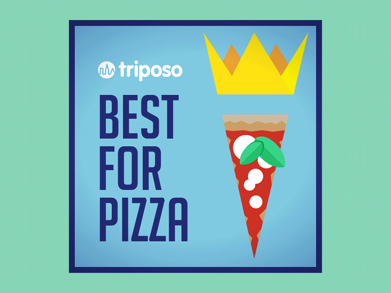 Triposo "Best for" Stickers / 2014