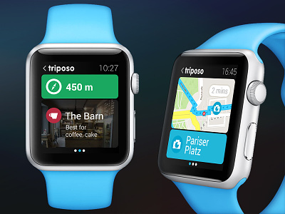Apple Watch - Triposo apple watch explore iwatch navigation suggestion tourism travel trip triposo watch