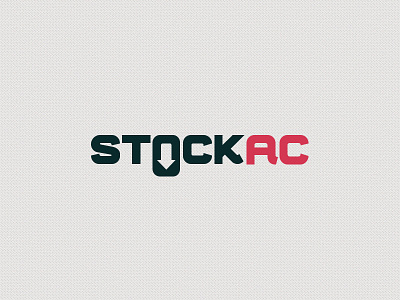 "Stock AC" Logo 0 brand branding download font free logo logo mark logotype typeface. zero