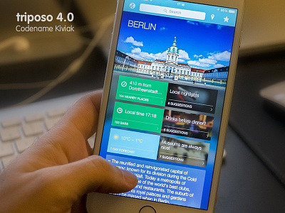 Triposo 4.0 ~ Codename Kiviak app apple application ios ios8 ipad iphone iphone 6 plus kiviak travel trip triposo