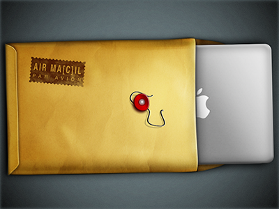 Air Mac Mail air mac air mail apple envelope macbook air mail manila envelope
