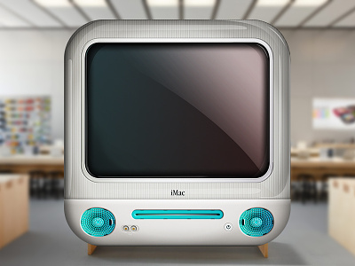 iMac G3 all in one apple cd icon icons imac imac 3g ios mac macintosh monitor retro slot in speaker