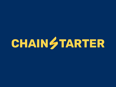 Chainstarter Logo branding chain logo starter