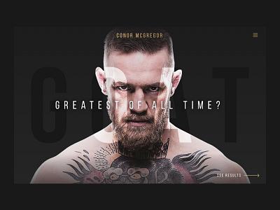 Conor McGregor - GOAT