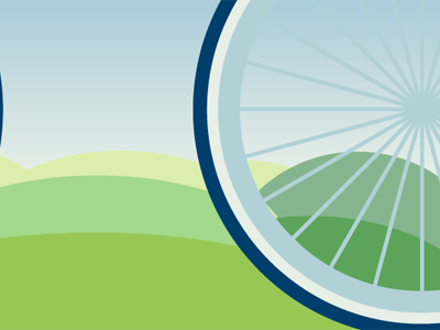 De Ronde Landscape blue cycling flemish green ronde tour