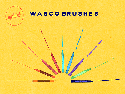 Wasco Brushes add on art brushes brush brushes effect hand drawn illustrator paper path shape vector wasco