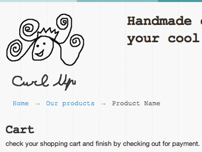 Shop Curl Up Logo