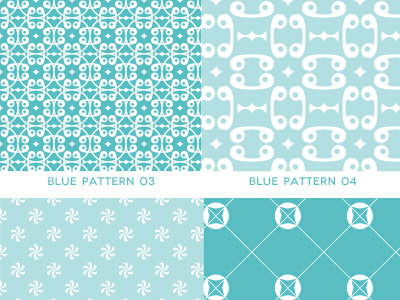 Blue Patterns