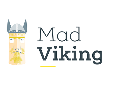Mad Viking Logo accountancy brand logo mad mad viking svg viking yellow