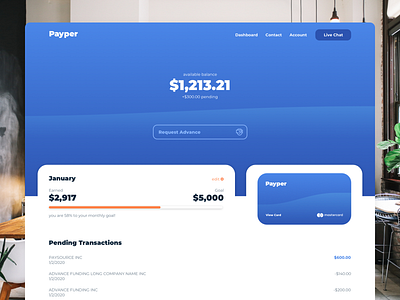 Payper - Dashboard