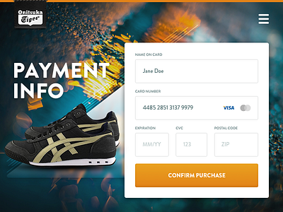 Credit Card Checkout 002 card checkout credit dailyui fashion form payment sneakers store ui ux